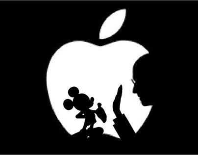 Mickey Mouse & Steve Jobs High 5