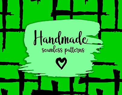 Handmade seamless patterns