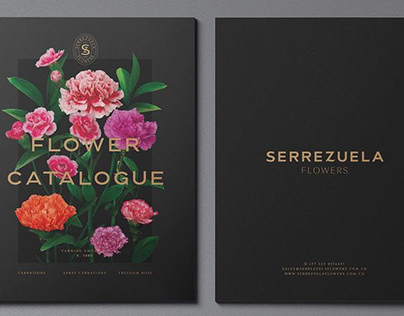 Flower Catalogue Editorial 2022 | @serrezuelaflowers