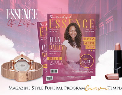 Essence of Life Large Booklet Canva Template
