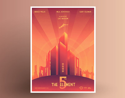 Fifth Element Movie Poster