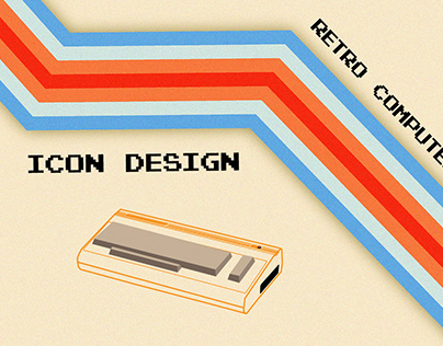 Icon Design "Retro Computer"
