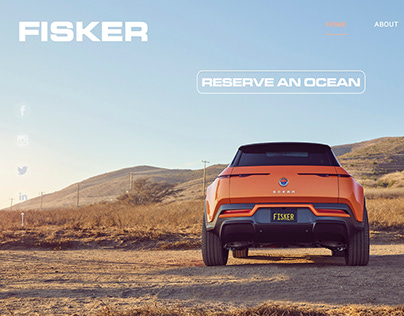 Fisker | Homepage Redesign