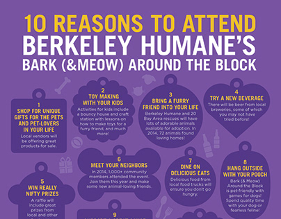 Infographic Design for Berkeley Humane