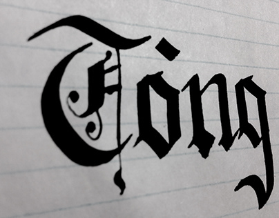 Calligraphy (gothic)