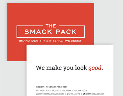Brand Identity and Website: The Smack Pack