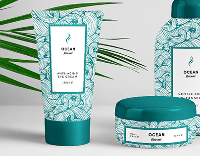 Ocean flavour - packaging and brand design