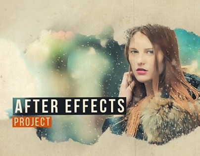 Paint Extract Slide After Effects Project