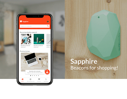 Sapphire - Recommendation system with beacons.