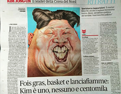 Kim Jon su Il Fatto Quotidiano by Frank