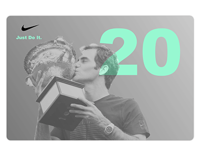 Nike | Roger Federer | 20 Grand Slam Titles
