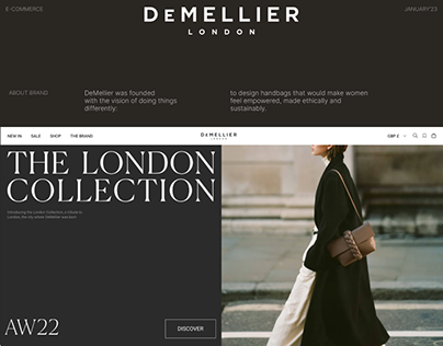 DeMellier London | Redesign Concept