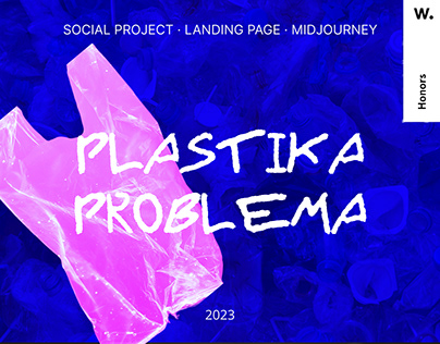 PLASTIC POLLUTION PROBLEM · LANDING PAGE