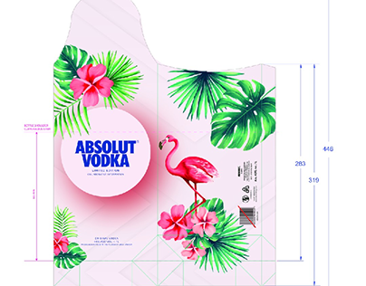 TALENTHOUSE ABSOLUTE VODKA cover design