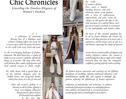 fashion magazine page