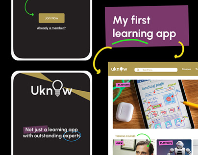 'Uknow' - Learning app
