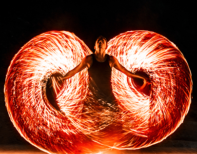 Colored Fire Show
