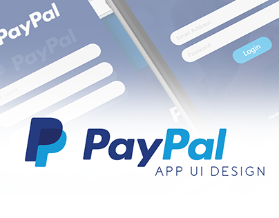 PayPal App Start Screen UI Design