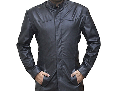 Keanu Reeves The Matrix Neo Black Leather Trench Coat