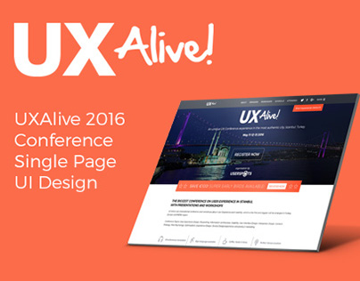 UXAlive 2016 UI Design