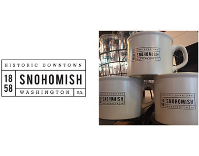 Mug Design for Historic Downtown Snohomish, WA