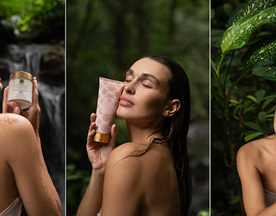 Retouching for the cosmetic brand Spa Ceylon