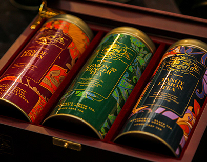 Esna Luxury Tea Packaging Designs