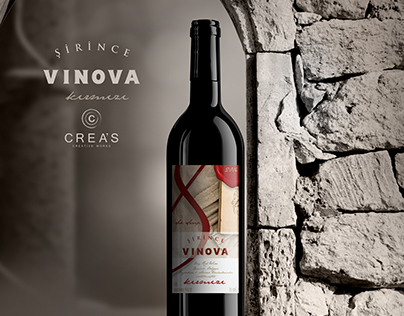 Wine Label Design (Şarap Etiket Tasarımı)