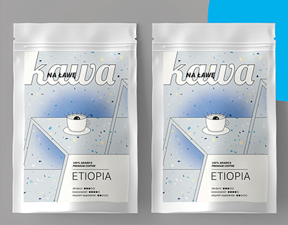 speciality coffee labels designed for fun and practice
