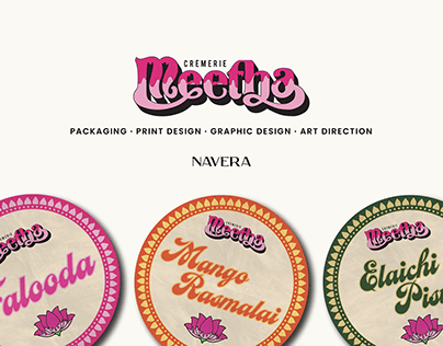 PACKAGING DESIGN | MEETHA | INDIAN INSPIRED ICE CREAM