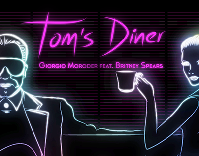 Giorgio Moroder - Tom's Diner (Unofficial Lyric Video)