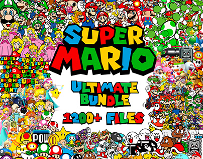 Mario SVG Bundle