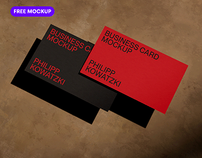 Free 5k Business Card Mockup
