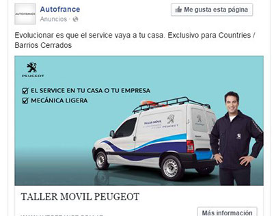 Ads Taller Móvil Peugeot