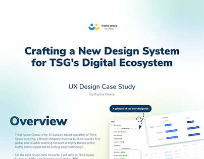 Crafting a Design System for TSG's Digital Ecosystem