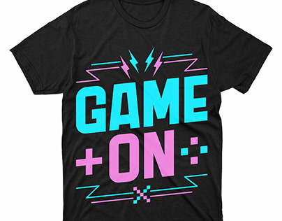 Gaming t shirt design