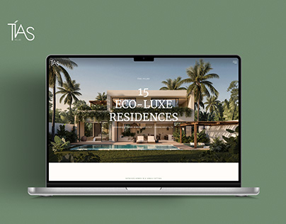 Tias Villas - Luxury Residence Website.