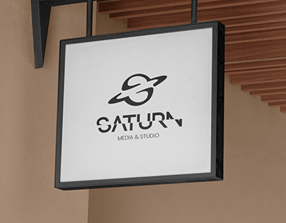Saturn Media Logo Design