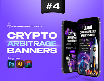 Crypto arbitrage banners | №4