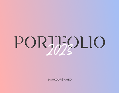 Portfolio 2023 - Doukoure Amed