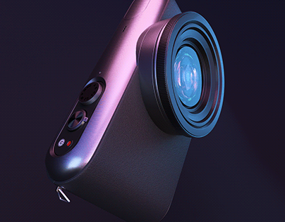 Camera 3D Model | Blender