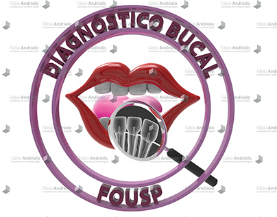 Logotipo Diagnóstico Bucal - FOUSP