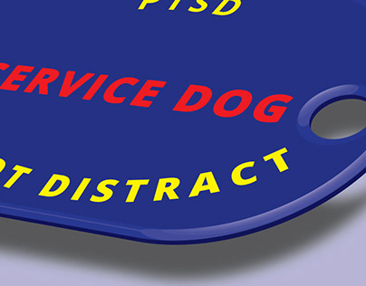 Service Dog Badges