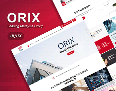 FINANCE Web Design & Development | ORIX