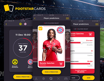 Football app design [2016]