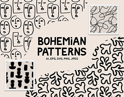 Bohemian Patterns Collection