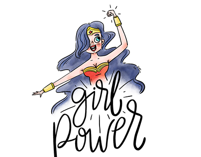 Girl Power illustrations
