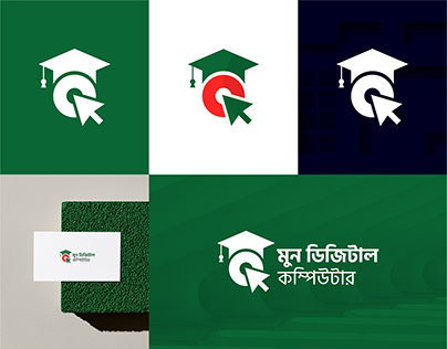 A catchy logo design for computer training center