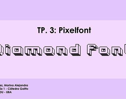 Pixel Font - Tipografía Gaitto 1