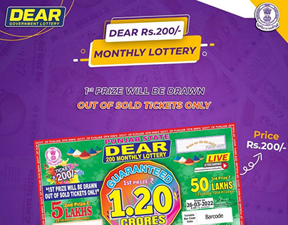 Lottery Ticket Social Media Promotion Post